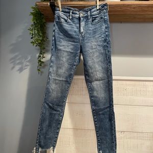 American eagle stretch high waisted skinny jeans